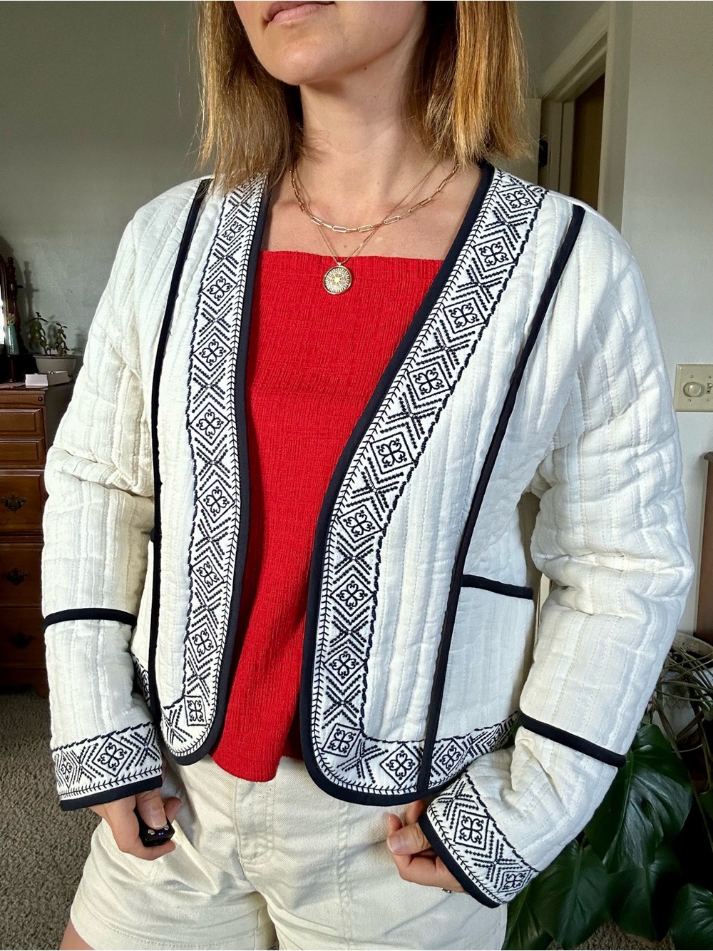 Quilted Jacket NWOT